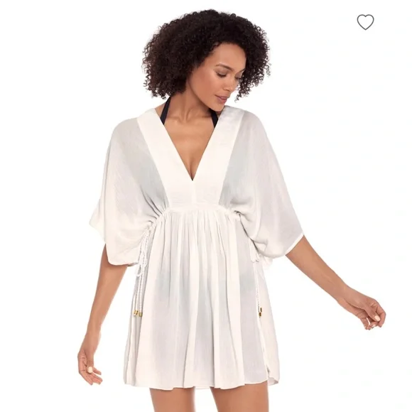 Ralph Lauren White Cover Up/ Tunic - Picture 2 of 10